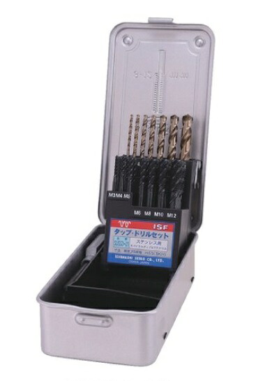 【尖んがり5倍】イシハシ精工 ステンレス鋼用スパイラルタップドリルセット SUSSD-21
