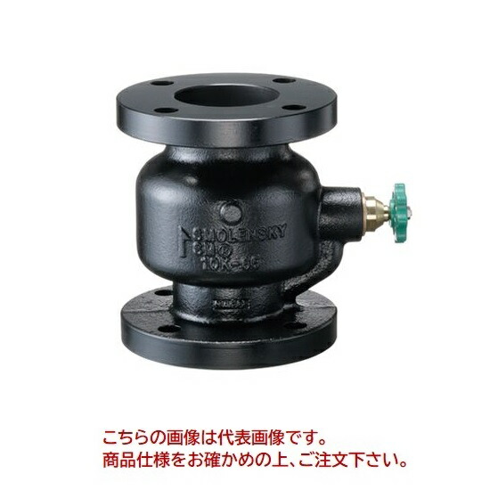 【直送品】 イシザキ スモレンスキ チャッキバルブ 鋳鉄製 SM 20K 100A (SM-207) 【特大・送料別】