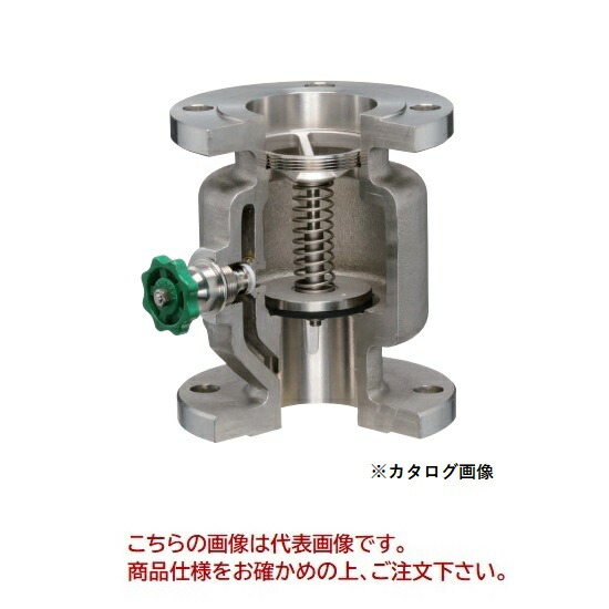 【直送品】 イシザキ スモレンスキ チャッキバルブ ステンレス製 SMS 10K 100A (SMS-107) 【特大・送料別】