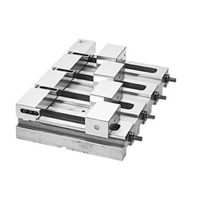 【直送品】 日本オートマチックマシン(JAM) 精密NC.MC用並列バイス EF150-4JF 【大型】|道具屋さん店