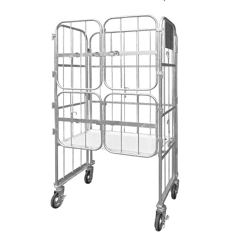 【尖んがり10倍】【直送品】 カイスイマレン カゴテノール手押し車 (KG続きもの) KG-AS3 【特大・貨物輸送別】
