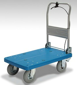 【尖んがり5倍】【直送品】 カナツー 手押し車 PLA250-DX-HP-HS (421-00210) 《お手々ストッパー》