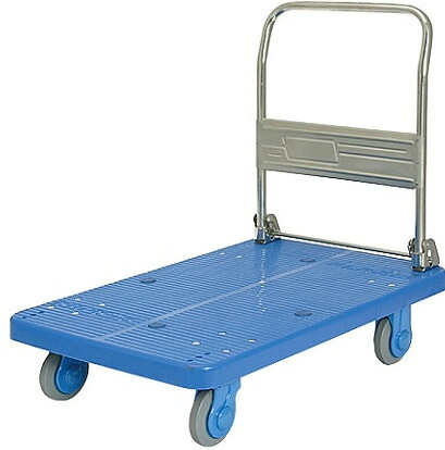【ポイント10倍】【直送品】 カナツー 台車 PLA300ST-DX (430-01190) 《ステンレス静音》