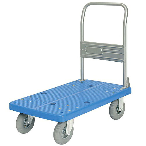 【直送品】 カナツー 手押し車 PLA300-HP-DS(AFG) (431-00380) ノーパンクタイヤ付 【貨物輸送別】