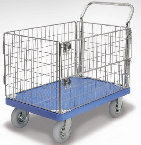 【ポイント10倍】【直送品】 カナツー 台車 PLA300-AMIM1-HP-DS(AFG) (431-00520) ノーパンクタイヤ付 【特大・送料別】|道具屋さん店