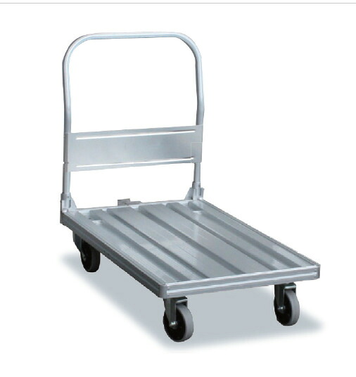 【尖んがり5倍】【直送品】 カナツー 軽銀製手押し車 UC-2 (437-00510) 【貨物輸送別】