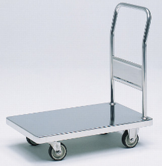 【直送品】 カナツー 台車 NW-7545D (439-01090) 《オールステンレス》 【送料別】｜道具屋さん店 56,760円