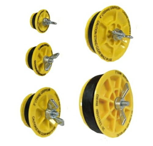 【ポイント5倍】【直送品】 カンツール メカニカルプラグGタイプセット38mm50mm75mm100mm150mm各1個 G-0 止水プラグ