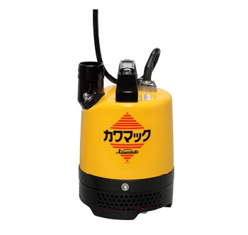 楽天市場】【代引き不可】☆川本ポンプ DU5-506-0.5S 工事用水中ポンプ