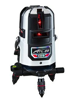 【尖んがり10倍】【直送品】 ムラテックKDS 高明快さレーザ墨出器 ATL-96RSA (本体+受光器LRV-4+三脚LEC-5BK)