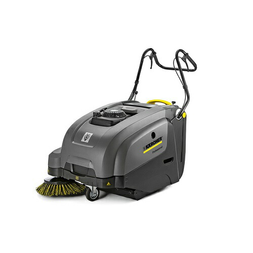 【尖んがり10倍】【直送品】 ケルヒャー (KARCHER) 自走式バキュームスイーパー KM75/40 W G (1.049-216.0) (ガソリンエンジン青写真) 【特大・貨物輸送別】