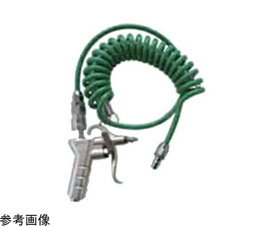 近畿製造所 スクリューエアーホース カプラ付 エアーダスターガンセット K-601R-05SC