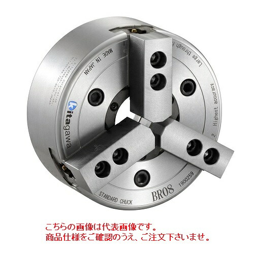 【ポイント10倍】北川鉄工所 高精度大貫通穴径中空パワーチャック BR06
