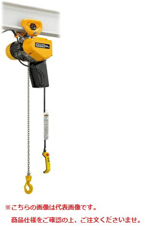 【ポイント5倍】【直送品】 キトー EQ型電気チェーンブロック プレントロリ結合式 250kg(IS)×4m EQSP003IS