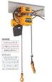 【直送品】 キトー エクセルER2M 1速形 ER2M010L-L-4M (1t 揚程4M)