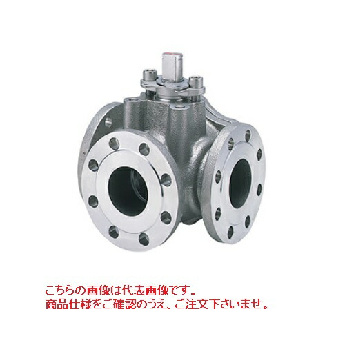 【尖んがり10倍】【直送品】 キッツ (KITZ) 横形三方どんぶり鉢弁膜 (SCS13A) 10UTB4天使の都市 100A (4B) 《ステンレス鋼鋼》 【大型】