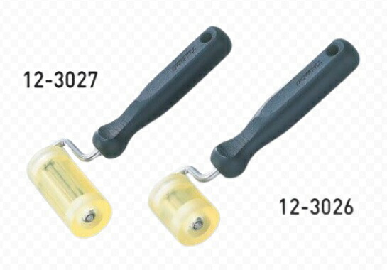 【ポイント5倍】【直送品】 KLASS(極東産機) PC柄ハイウレタンローラー φ35 (12-3026)