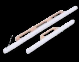 【尖んがり5倍】【直送品】 KLASS(極東産機) 三角形外辺部毛はらい 約330粍(10寸) 毛長 約6粍 13-2728