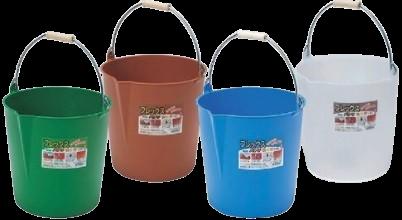 【ポイント10倍】【直送品】 KLASS(極東産機) フレックスバケツ 15L ブラウン 13-6509