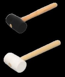 【ポイント10倍】【直送品】 KLASS(極東産機) 白いゴムハンマー φ55mm 23-1374