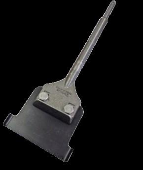 【直送品】 KLASS(極東産機) 手っとり早いスクレーパー(R刃)(立ち会い場用)刃幅 100粍 23-6579