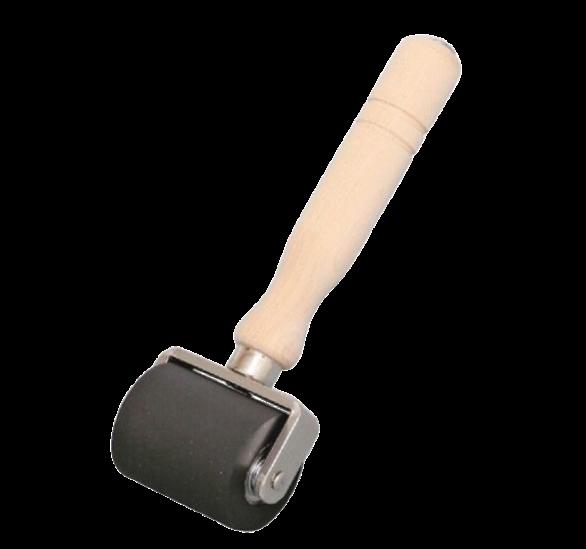 【尖んがり10倍】【直送品】 KLASS(極東産機) 黒天然ゴム巻き(φ50×100粍) 26-0335