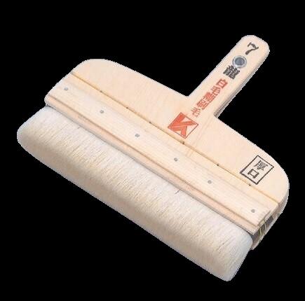【ポイント10倍】【直送品】 KLASS(極東産機) 白羊毛糊刷毛 厚口(京型 7寸) 42-4086