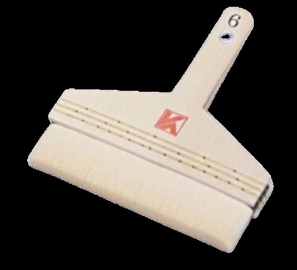 【尖んがり5倍】【直送品】 KLASS(極東産機) ウェーブナイロン毛はらい(日本の首都型 6寸) 42-4107