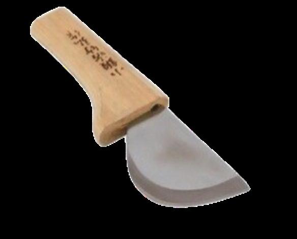 【尖んがり10倍】【直送品】 KLASS(極東産機) 丸まかない方(小)片刃 43-2342