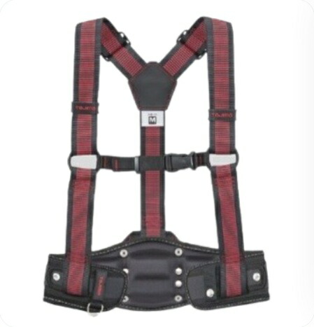 【ポイント5倍】【直送品】 KLASS(極東産機) サスペンダー胴当てセット L 63-9392