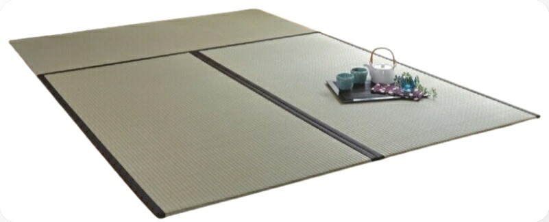 【ポイント10倍】【直送品】 KLASS(極東産機) 薄畳 はるか 半畳(88×88cm) TJ19251 【特大・送料別】