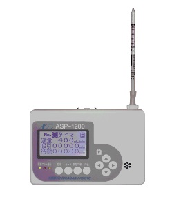 【尖んがり5倍】【直送品】 見こみ理化学 エアーサンプリングポンプ ASP-1200