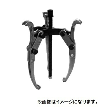 【尖んがり10倍】【直送品】 江東製作(KOTO) 2×3本爪ロングギヤプーラー KP-60SL