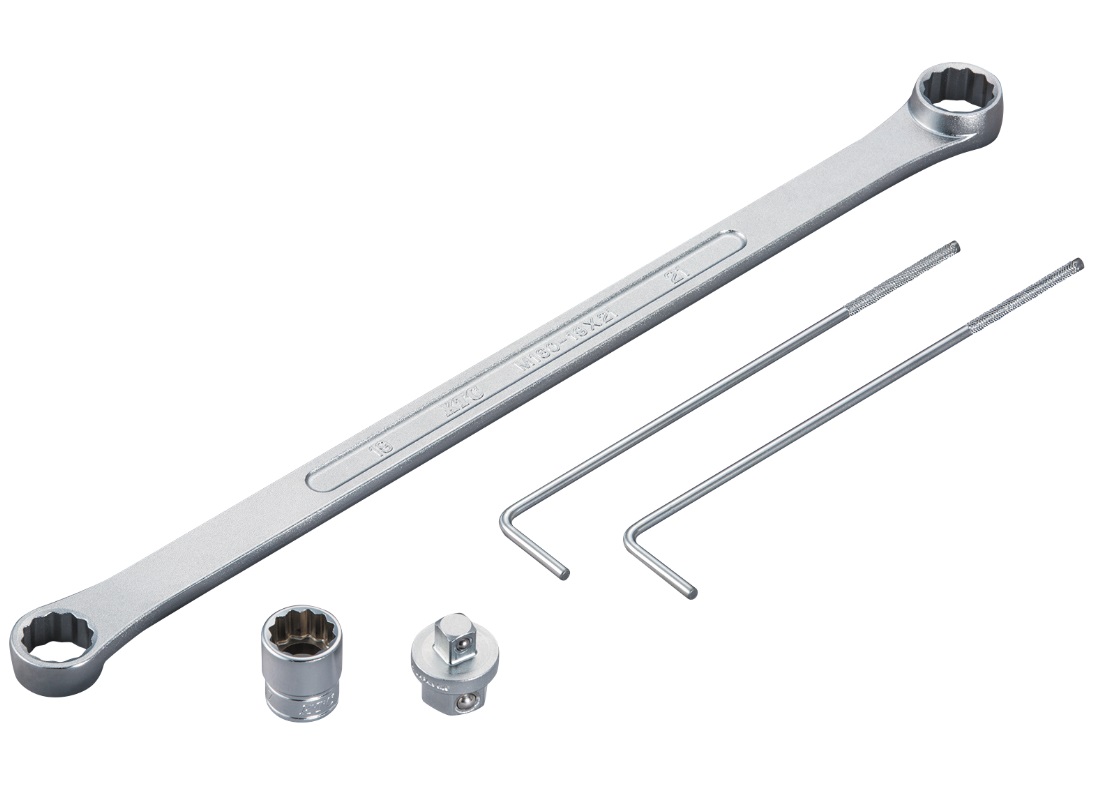 【ポイント10倍】京都機械工具 (KTC) ベルト交換用レンチセット(スズキダブルテンショナー ATE1055｜道具屋さん店