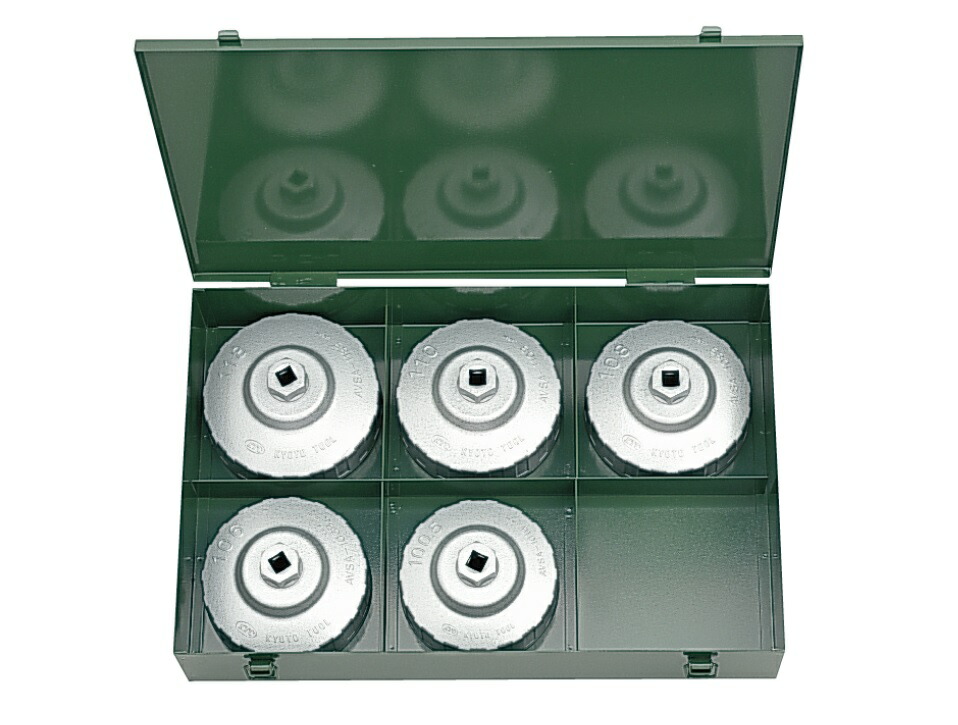 京都機械工具 (KTC) 大径用カップ型オイルフィルターレンチセット(5コ) AVSA5 22,572円