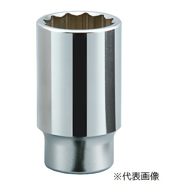 【ポイント10倍】京都機械工具 (KTC) (19.0SQ)ディープソケット(十二角)  B6L-38W