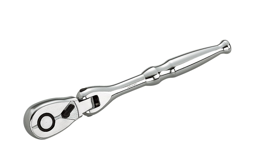 【尖んがり5倍】京都機械工具 (KTC) (12.7SQ)フレックスラチェットハンドル  BR4F DIY・工具-花・ガーデン・DIY