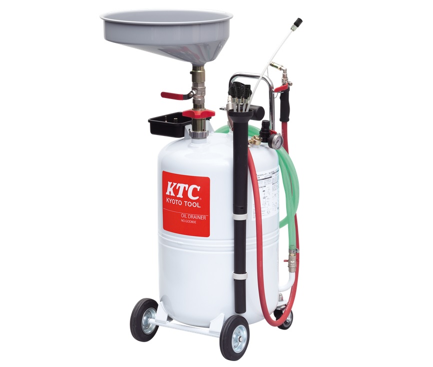 【尖んがり5倍】【直送品】 京都機械工具 (KTC) オイルドレーナー  GOD80E 【法人向け・人間宅送りとどける不可】 【大型】
