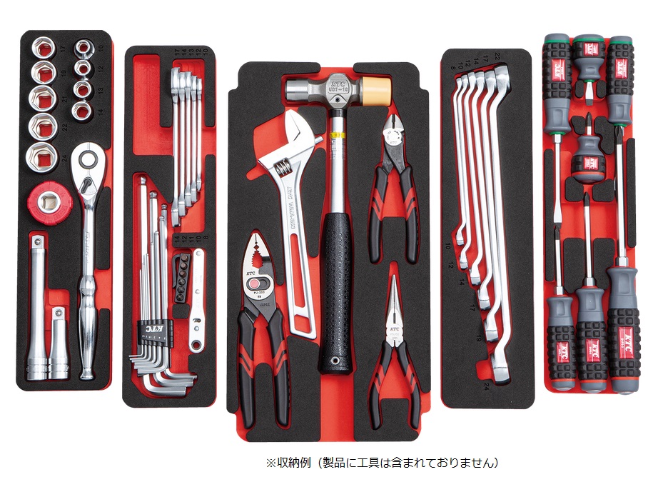 【ポイント5倍】京都機械工具 (KTC) EK-1A用(12.7 SQ)用トレイ SK45221WT2