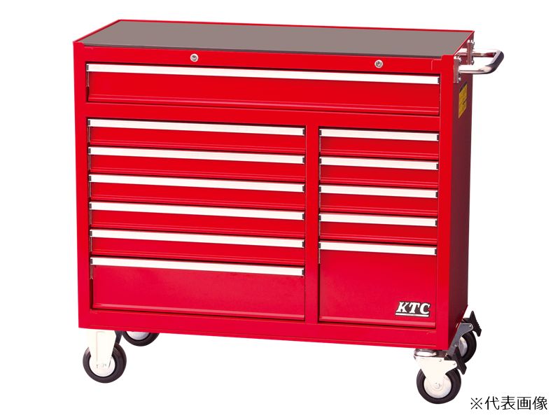 【尖んがり10倍】【直送品】 京都機械工具 (KTC) 巻き収納家具(7段12抽き出し)  SKX3812 【法人向け・人間宅送りとどける不可】 【大型】