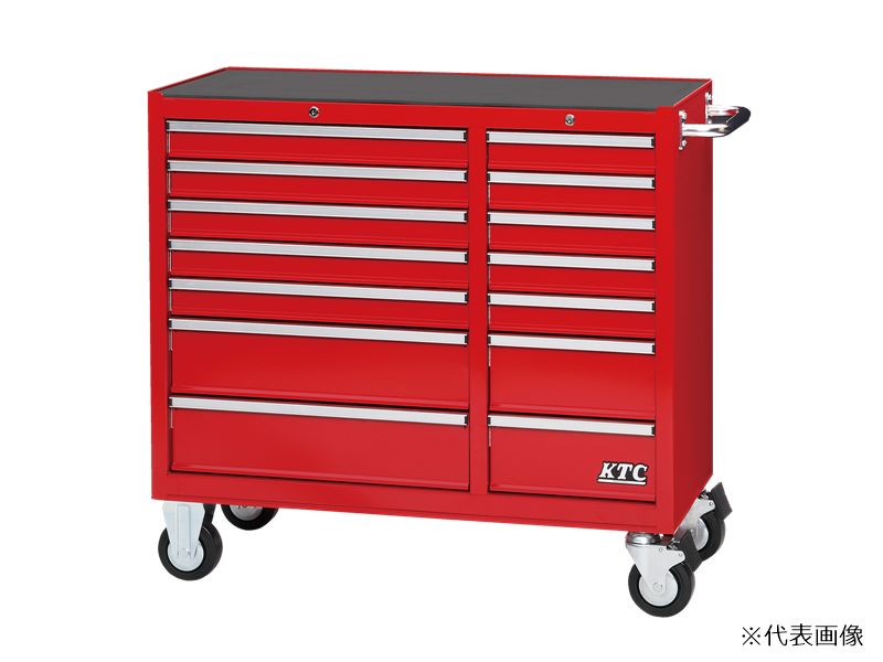 【尖んがり10倍】【直送品】 京都機械工具 (KTC) 巻き収納家具(7段14抽き出し)  SKX3814 【法人向け・人間宅送りとどける不可】 【大型】