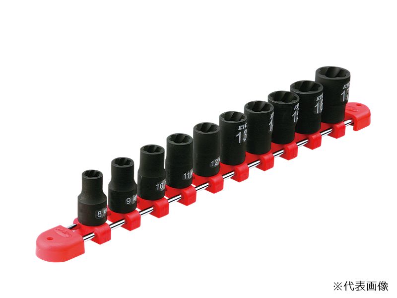 【尖んがり10倍】京都機械工具 (KTC) (9.5SQ)捻じれソケット仕かける  結核症3TW10 花・ガーデン・DIY-ソケットレンチ用ソケット-締付工具