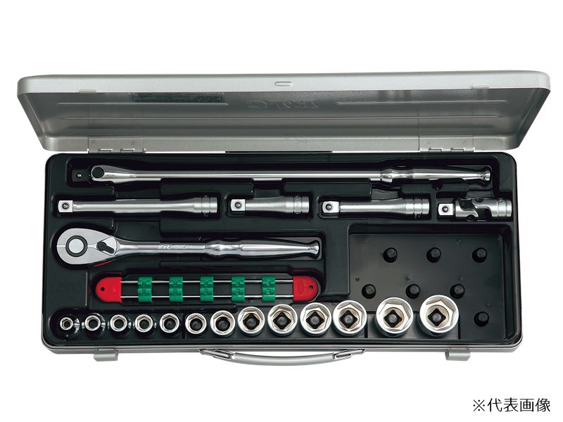 【ポイント10倍】京都機械工具 (KTC) (12.7SQ)ソケットレンチセット(ミリ) TB413