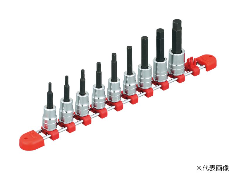 【ポイント5倍】京都機械工具 (KTC) (9.5SQ)ヘキサゴンビットソケットセット(9コ組 TBT309BH