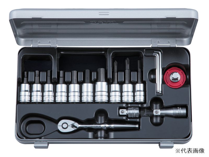 京都機械工具 (KTC) (9.5SQ) ヘキサゴンビットソケットレンチセット TBT3S17HX