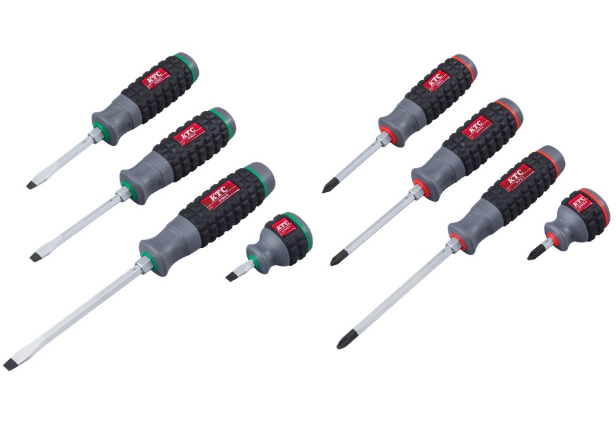 【ポイント5倍】京都機械工具 (KTC) 樹脂柄ドライバセット (8本組) TPMD18