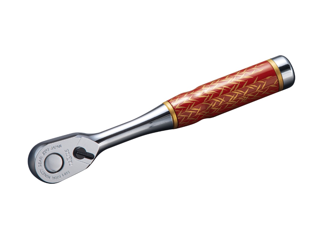 【直送品】 KTC ネプロス 漆ラチェットハンドル 柳 NBR390AJYA 【法人向け・人間宅送りとどける不可】 【大型】