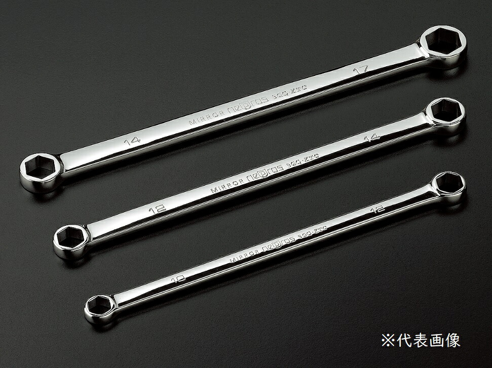 【ポイント5倍】KTC ネプロス ストレートスタンダードヘックスメガネレンチ NM1-1417H