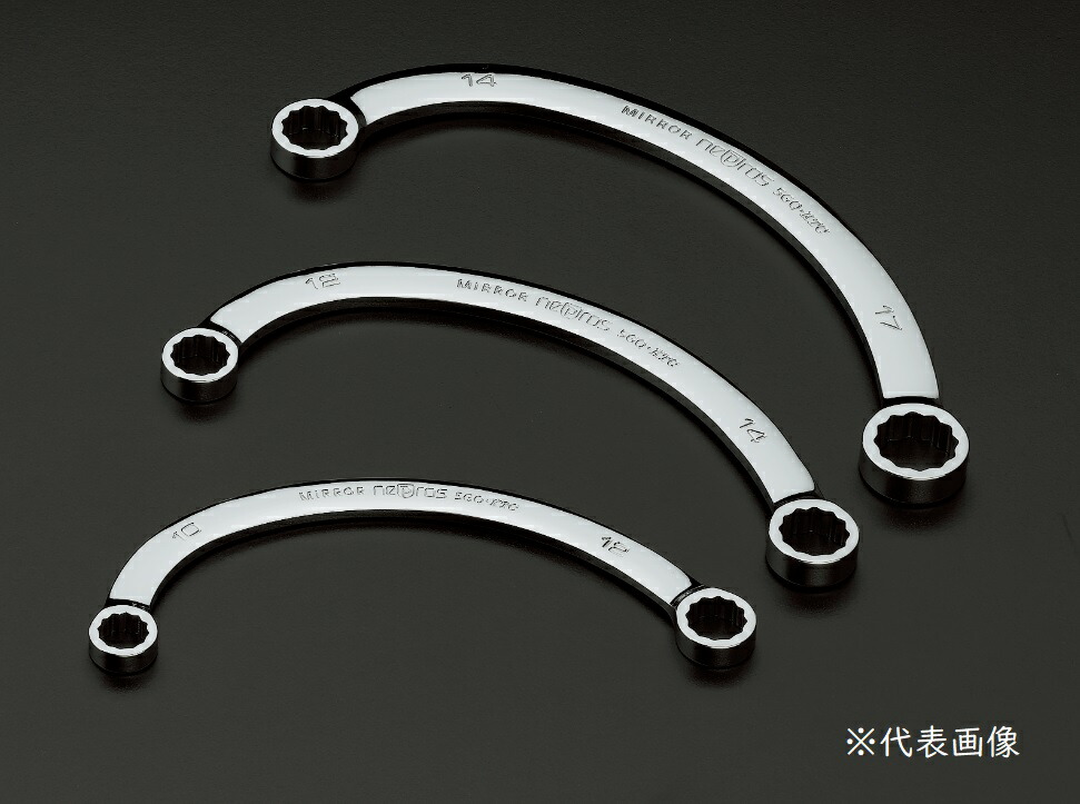 【ポイント10倍】KTC ネプロス ハーフムーンレンチ NMH2-1618 レンチ・スパナ-DIY・工具