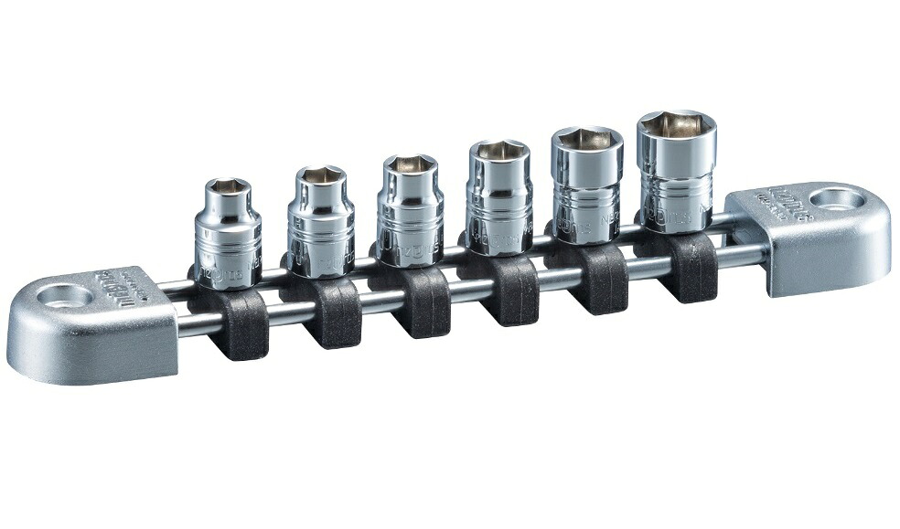 KTC ネプロス (6.3SQ)ソケットセット NTB206BA